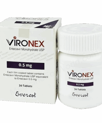 Entecavir (Vironex 0.5mg) Rx