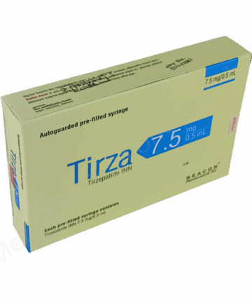 Tirzepatide (Tirza 2.5mg/ 0.5ml / 5mg/ 0.5ml / 7.5mg/ 0.5ml) Rx