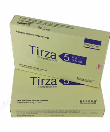 Tirzepatide (Tirza 2.5mg/ 0.5ml / 5mg/ 0.5ml / 7.5mg/ 0.5ml) Rx