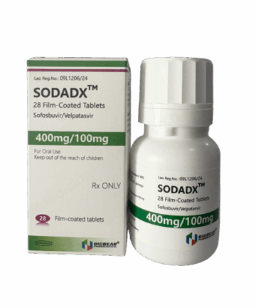 Sofosbuvir+Velpatasvir (SODADX 400mg+100mg) Rx