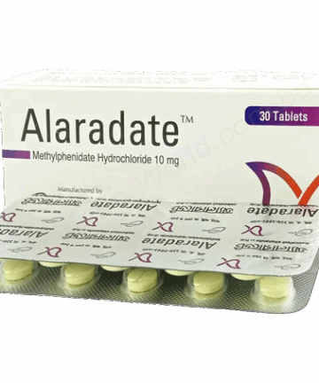Methylphenidate Hydrochloride (Alaradate 10mg) Rx
