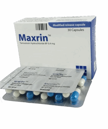 Tamsulosin Hydrochloride (Maxrin 0.4mg) Rx