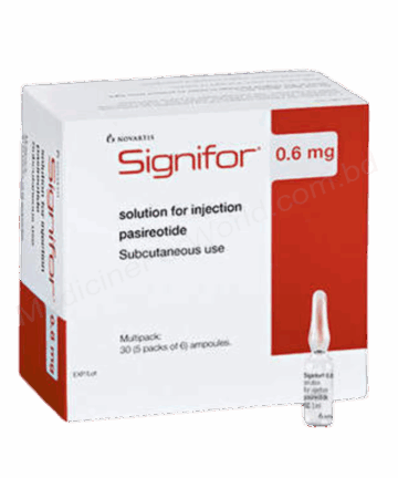 Pasireotide (Signifor 0.6mg) Rx