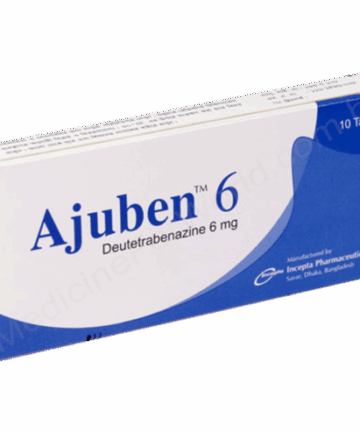 Deutetrabenazine (Ajuben 12mg / 6mg) Rx